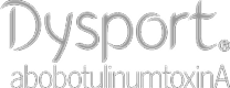 Dysport logo and product name for botulinum toxin.