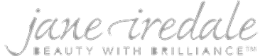 Jane Iredale logo with tagline Beauty with Brilliance